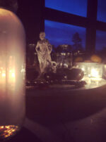 Asclepius 3 Son of Apollo altar blue sky