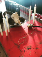 Exalted Sol altar candles