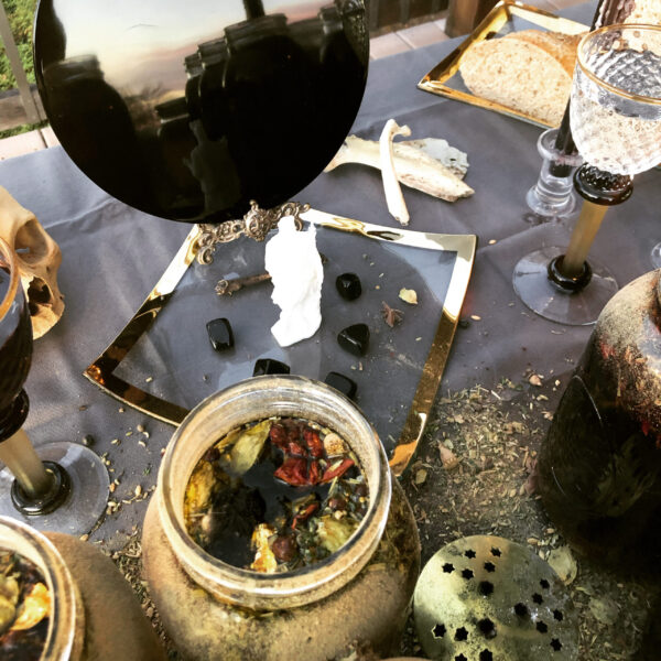 Hermanubis II oils altar Hermanubis II oils altar