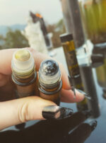 Hermanubis II rollers gold snowflake obsidian