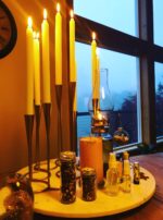 Jupiter in Sagittarius Blue Background