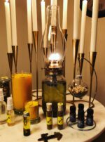 Jupiter in Sagittarius Oil Lamp