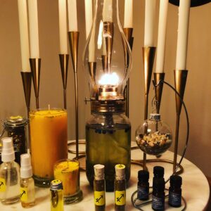 Jupiter in Sagittarius Oil Lamps