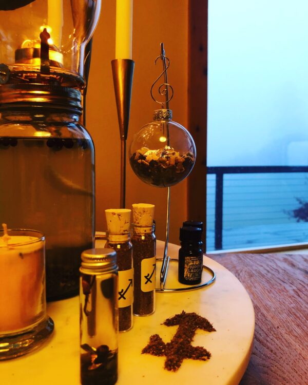 Jupiter in Sagittarius Ornament Group Blue Jupiter in Sagittarius Ornament Group Blue