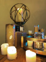 Luminous Crown Bath Salt Candle Talisman Altar