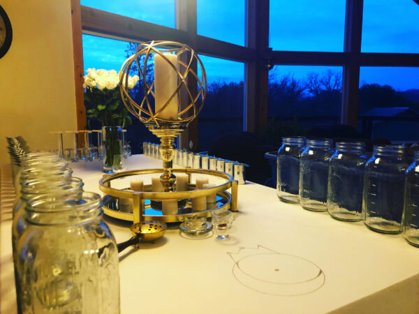 Luminous Crown Prepping Altar Luminous Crown Prepping Altar