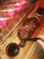 Mars in Scorpio Cutting Offering Steak Water