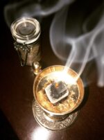 Ritual Incense of Asclepius Burning