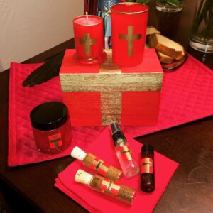 St. Expedite Box + Offering Statuary Sets