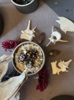 Saturn in Capricorn altar above close