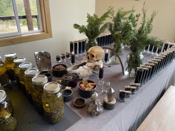 Saturn in Capricorn altar oils candles Saturn in Capricorn altar oils candles