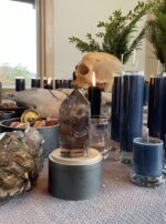 Saturn in Capricorn candles altar 2