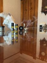 Saturn in Capricorn golden goat tablescape main