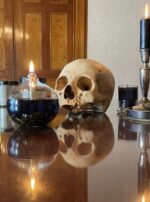 Saturn in Capricorn oil lamp incense talisman