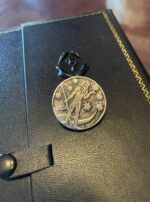 Saturn in Capricorn talisman coin back