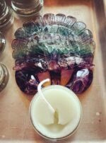 Quicksilver Tongue candle peacock