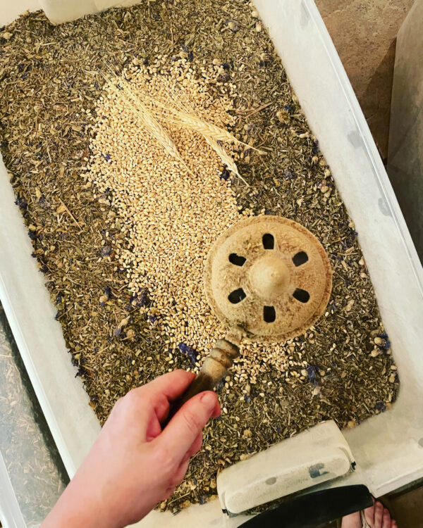 Exalted Mercury Powder Incense Oil Consecrated Herbal Matter Honey