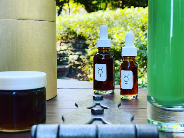 Exalted Mercury Tincture Candle Honey