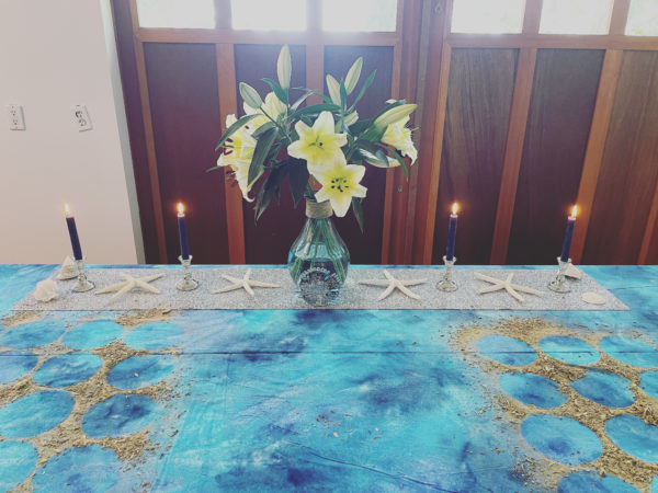 Butter Ocean Jupiter in Pisces Altar Flower Altar After Butter Ocean Jupiter in Pisces Altar Flower Altar After