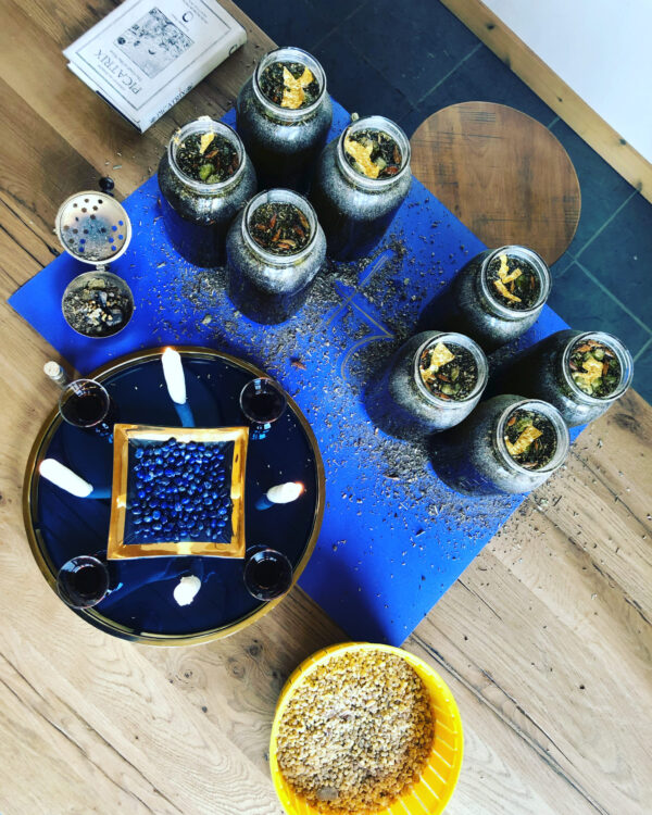 Jupiter in Sagittarius II frankincense ritual salt oils main altar Jupiter in Sagittarius II frankincense ritual salt oils main altar