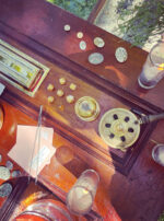 Mercury in Gemini Dice above altarscape