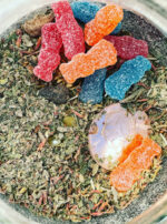 Mercury in Gemini sour patch kids coin oil