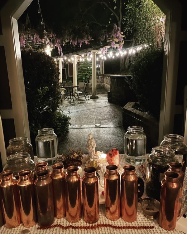 Asclepius Water Bottles Altar Asclepius Water Bottles Altar