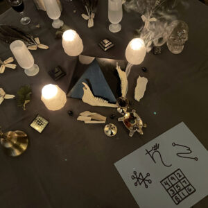 Saturn in Aquarius Altar Box Sets (Includes Talisman)