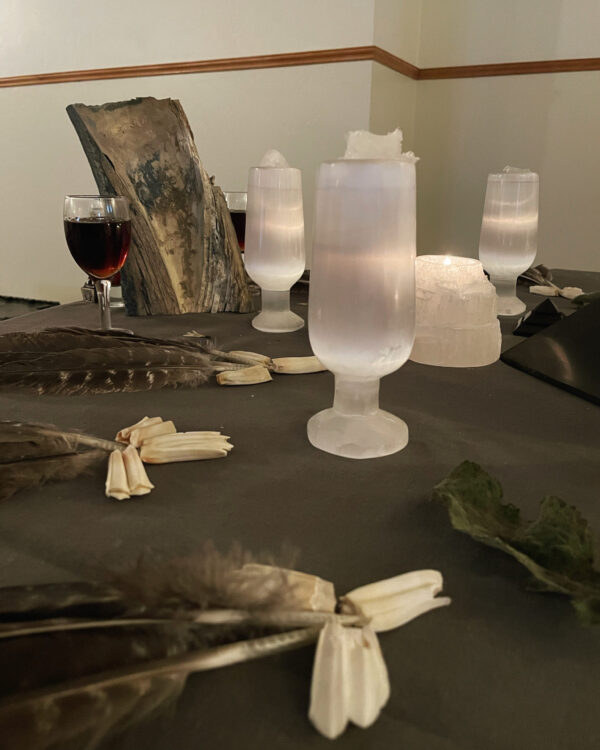 Saturn in Aquarius Feathers Mammoth Altar Saturn in Aquarius Feathers Mammoth Altar