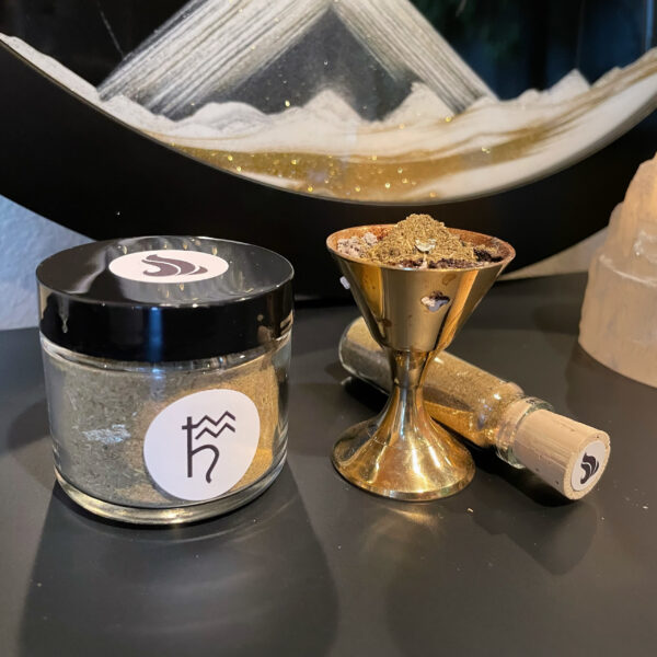 Saturn in Aquarius Incense-Powder Saturn in Aquarius Incense-Powder