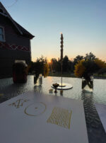 Golden Sol Sun in Leo Sphere and Sundry Altar sunrise