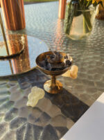 Golden Sol Sun in Leo Sphere and Sundry Frankincense Incense Altar Main