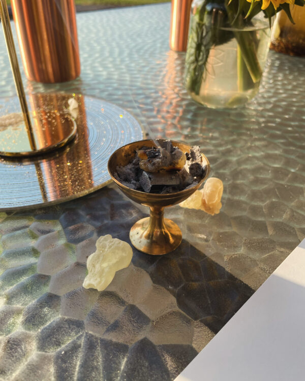 Golden Sol Sun in Leo Sphere and Sundry Frankincense Incense Altar Main Golden Sol Sun in Leo Sphere and Sundry Frankincense Incense Altar Main