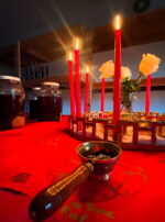 Fiery Wall of Protection Altar Wide