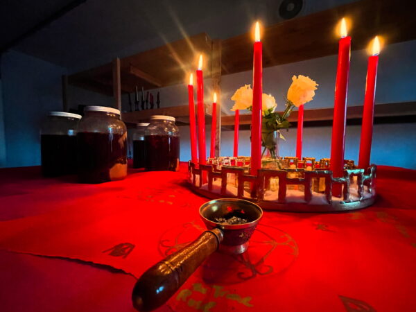 Fiery Wall of Protection Altar Wide Fiery Wall of Protection Altar Wide