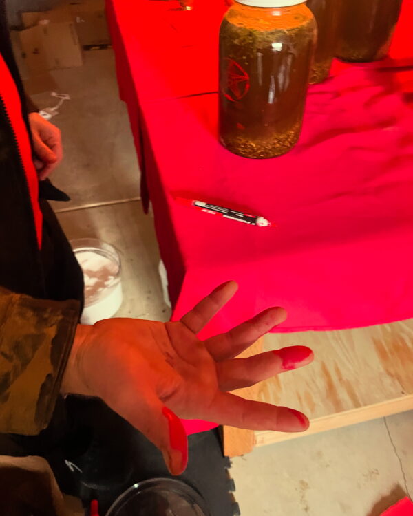 Fiery Wall of Protection Austin Bloody Hand Fiery Wall of Protection Austin Bloody Hand