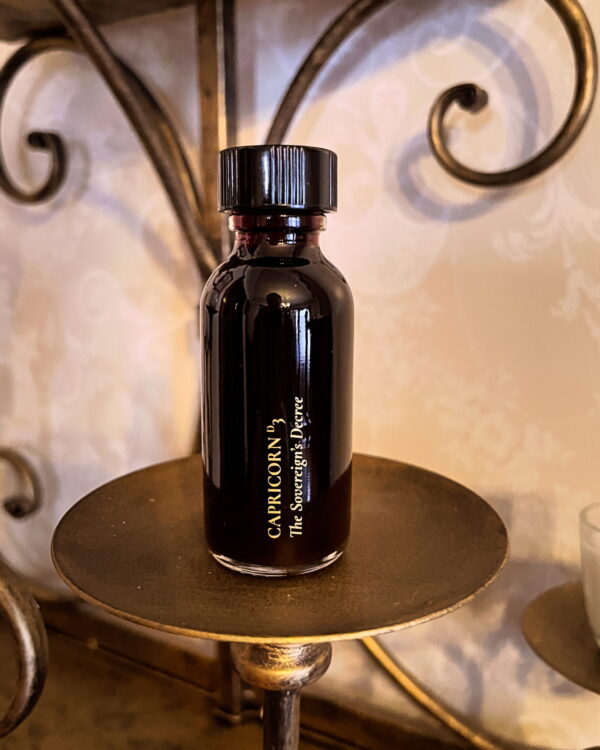 Third Decan of Capricorn Talismanic Materia The Sovereigns Decree Ink Skin Stain