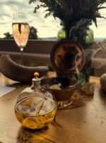 Altar Golden Sol Lamp Bull Horn Aldebaran Golden Titan