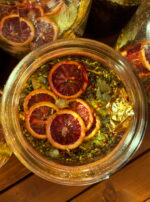 Anointing Oil Tincture Blood Orange Golden Titan
