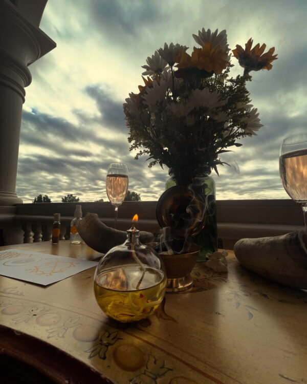 Clouds Altar Golden Titan