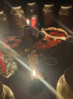 Ferrum Noctis Mars in Capricorn Talismanic Materia Altar 2 Shark