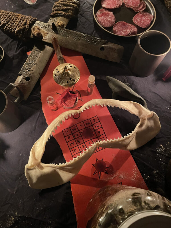 Ferrum Noctis Mars in Capricorn Talismanic Materia Altar Main Shark Jaw Ferrum Noctis Mars in Capricorn Talismanic Materia Altar Main Shark Jaw