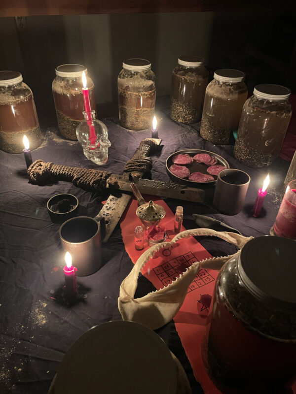 Ferrum Noctis Mars in Capricorn Talismanic Materia Altar Main Shark Tall Ferrum Noctis Mars in Capricorn Talismanic Materia Altar Main Shark Tall