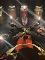 Ferrum Noctis Mars in Capricorn Talismanic Materia Altar Main Widwe