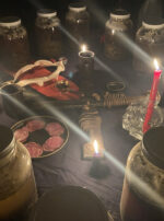 Ferrum Noctis Mars in Capricorn Talismanic Materia Altar Wide 2