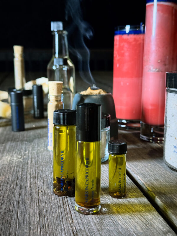 Ferrum Noctis Mars in Capricorn Talismanic Materia Anointing Oil Ferrum Noctis Mars in Capricorn Talismanic Materia Anointing Oil