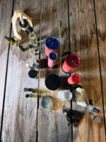 Ferrum Noctis Mars in Capricorn Talismanic Materia Family Photo Top Candles