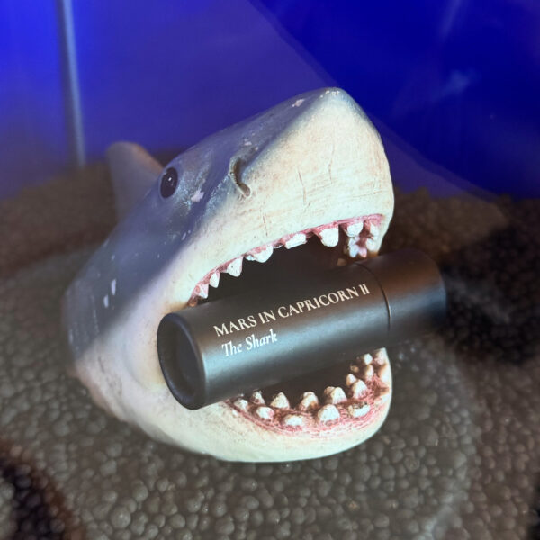 Ferrum Noctis Mars in Capricorn Talismanic Materia Shark Chapstick Ferrum Noctis Mars in Capricorn Talismanic Materia Shark Chapstick