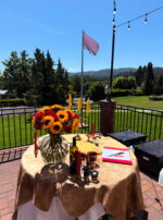 Leo III Third Decan of Leo Flying Flag Up Close