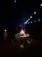 Exalted Jupiter in Cancer Talismanic Materia altar tall fire dark tall